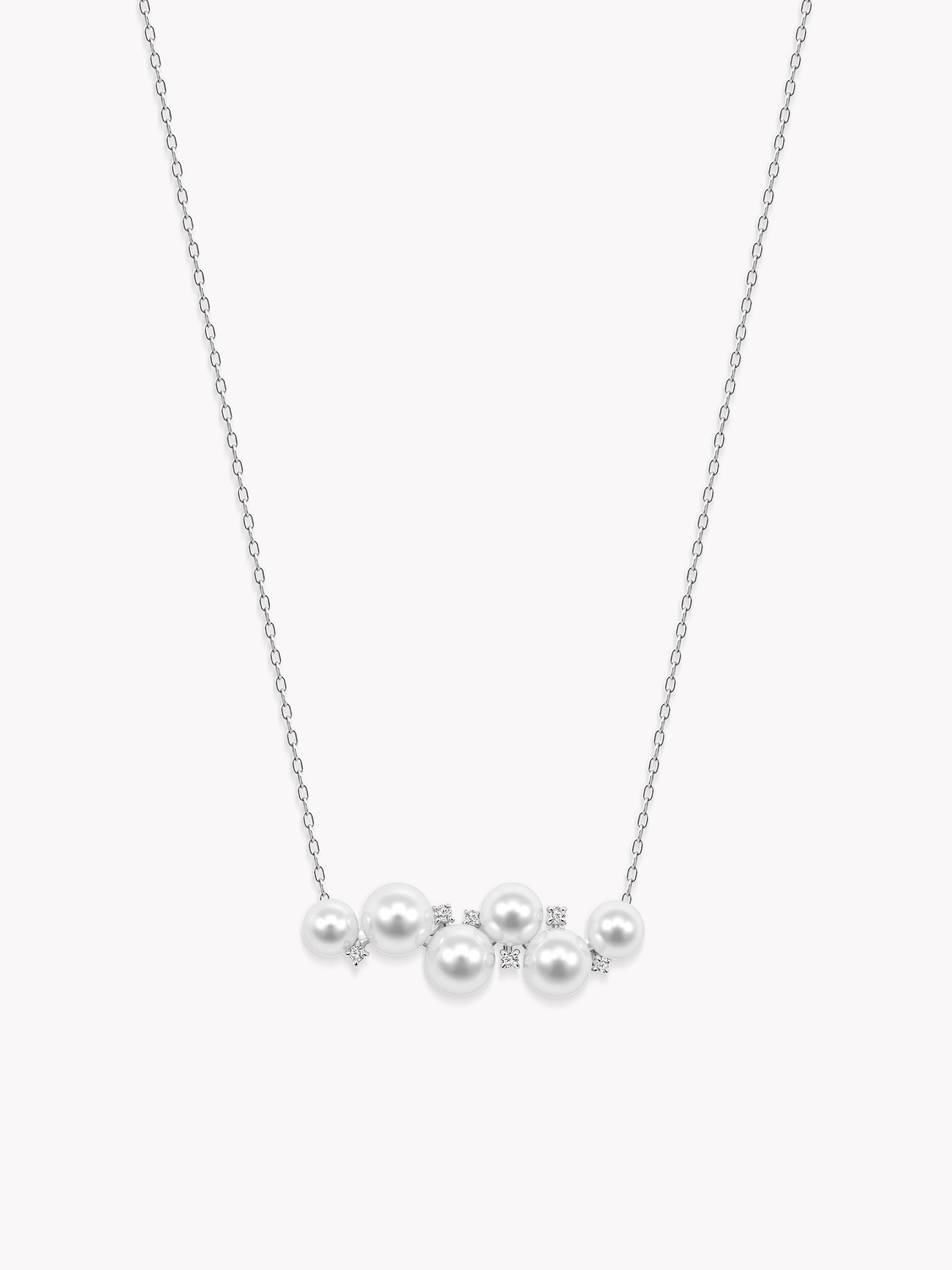 Cluster Pearl Neacklace