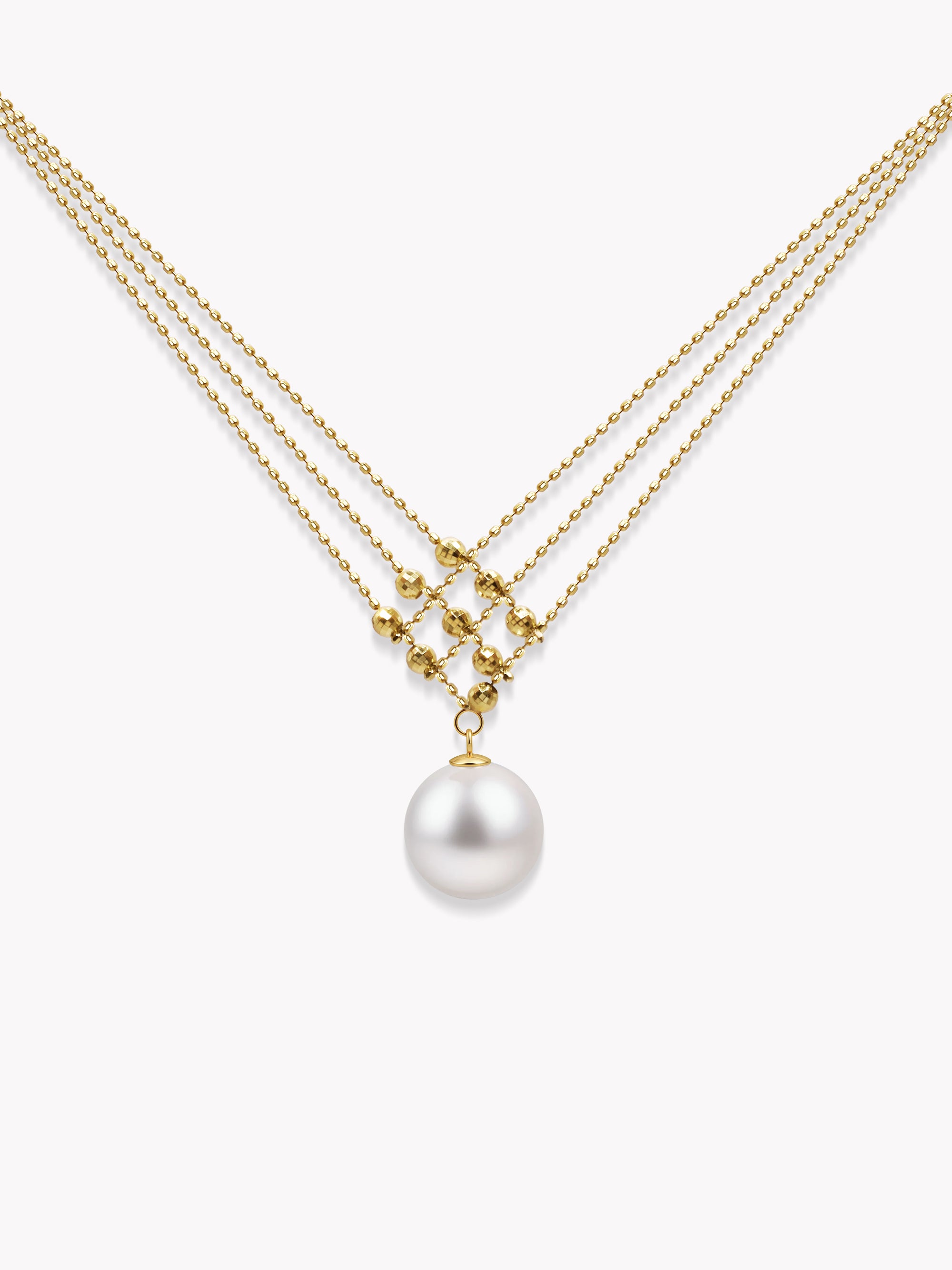Dentelle Pearl Necklace