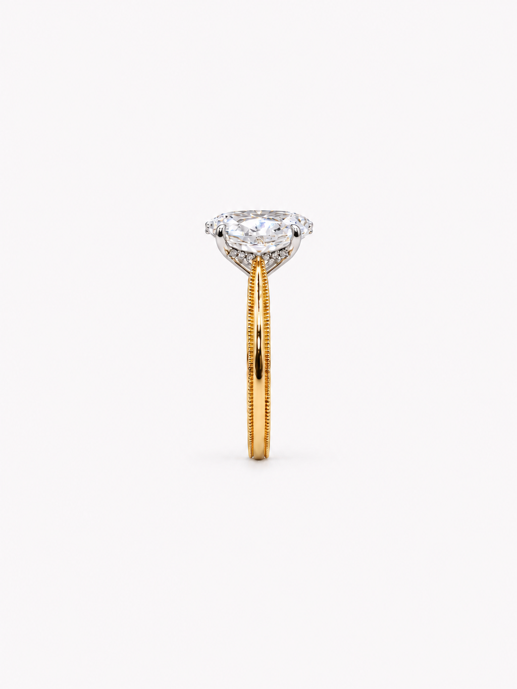 Petite Milgrain Ring
