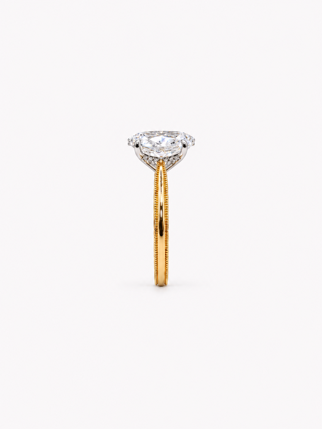 Petite Milgrain Ring