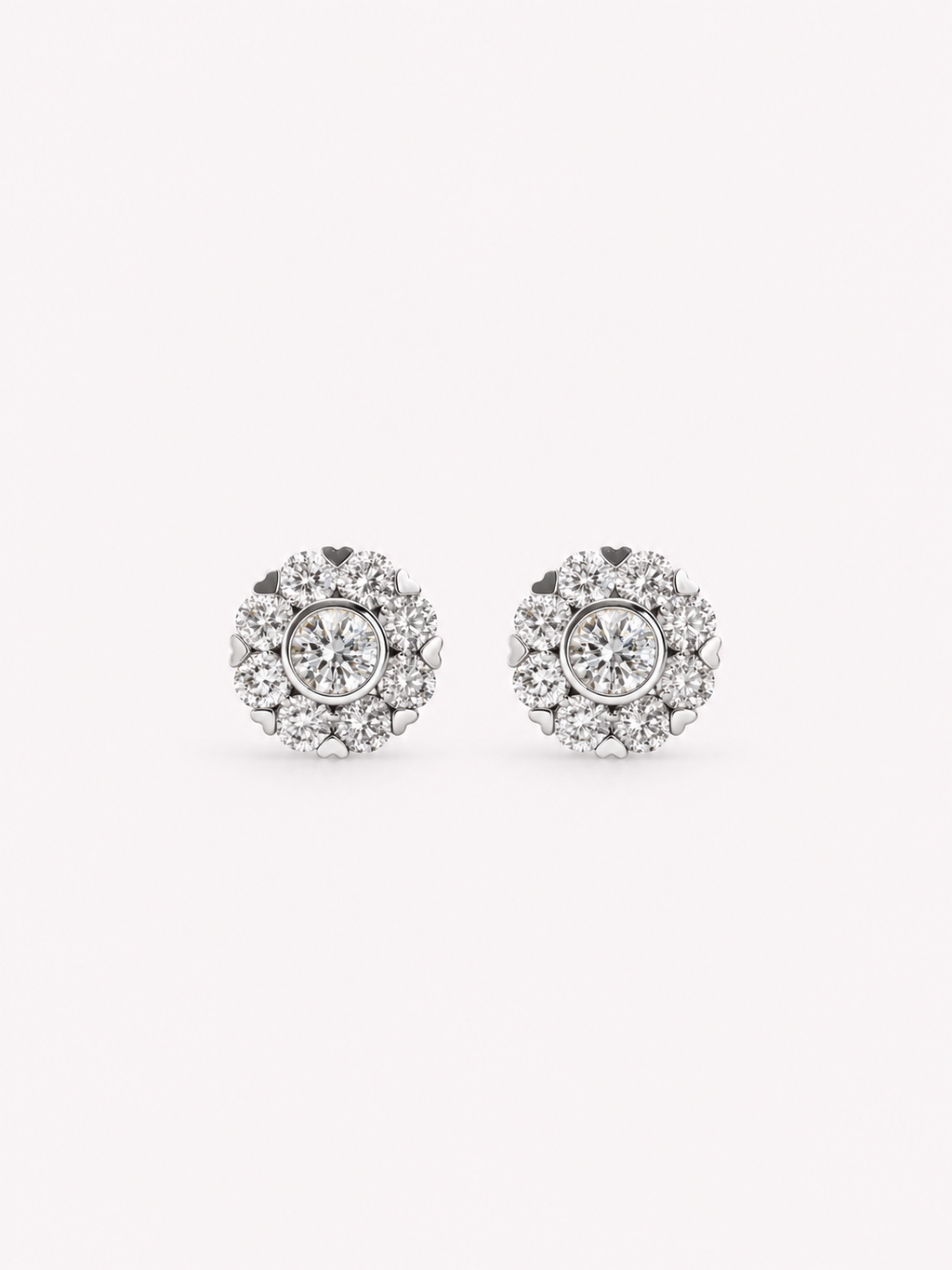 Signet Bouquet Stud Earrings