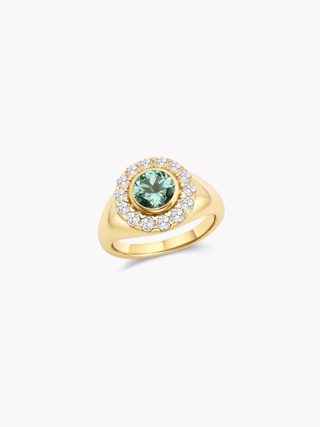 Clover Signet Ring