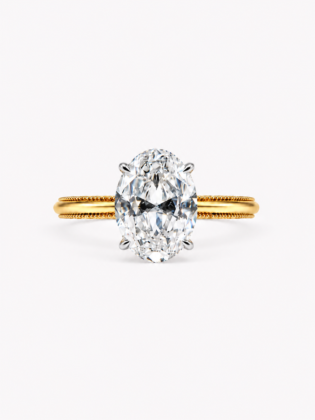 Petite Milgrain Ring