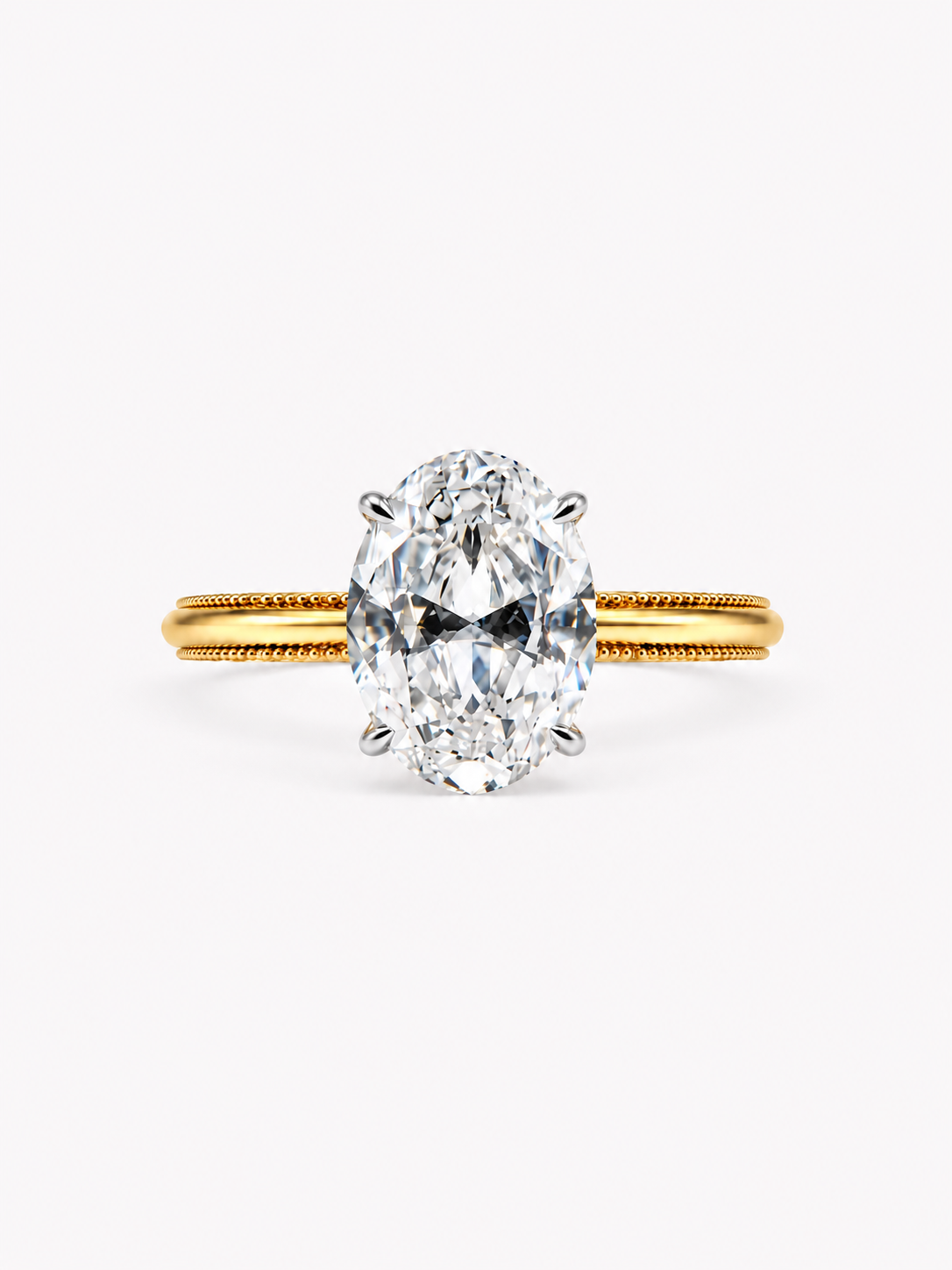 Petite Milgrain Ring