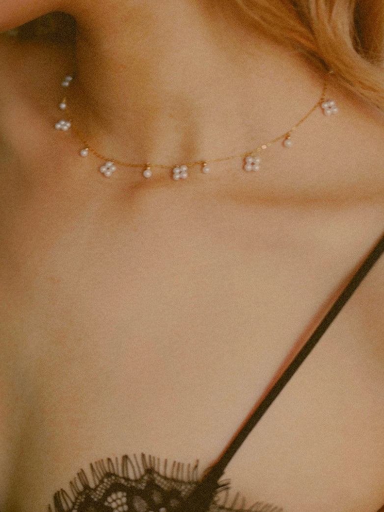 Baby Clover Necklace